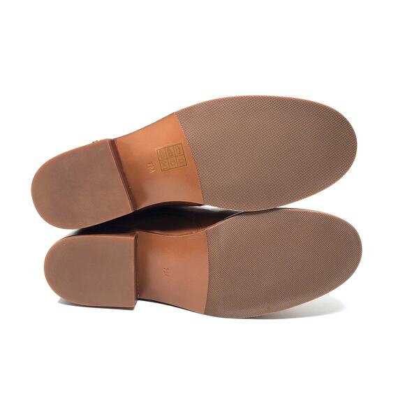 Tory Burch Brooke Ankle Bootie Boots Calf Leather Tan Brown 52660 Size US 7 M - Picture 8 of 10